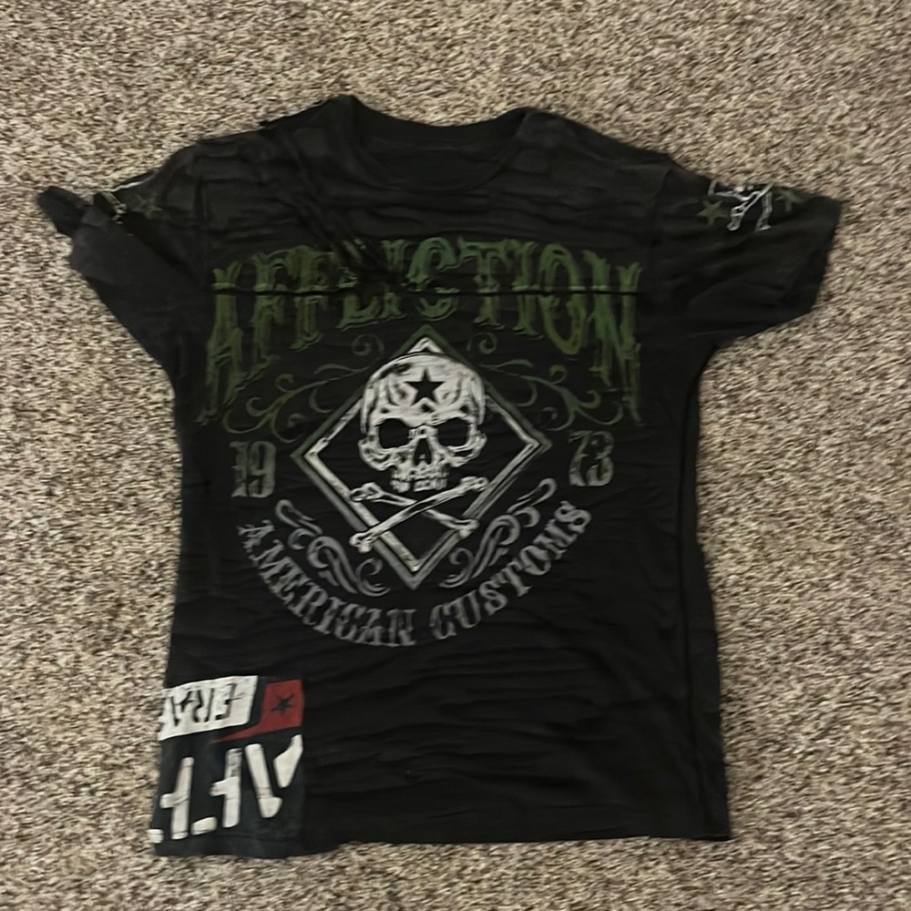AFFLICTION American Customs 1973 t-shirt